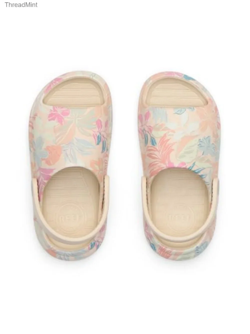 REEF Kids Water-Friendly EVA Slide Sandals Comfort Footbed